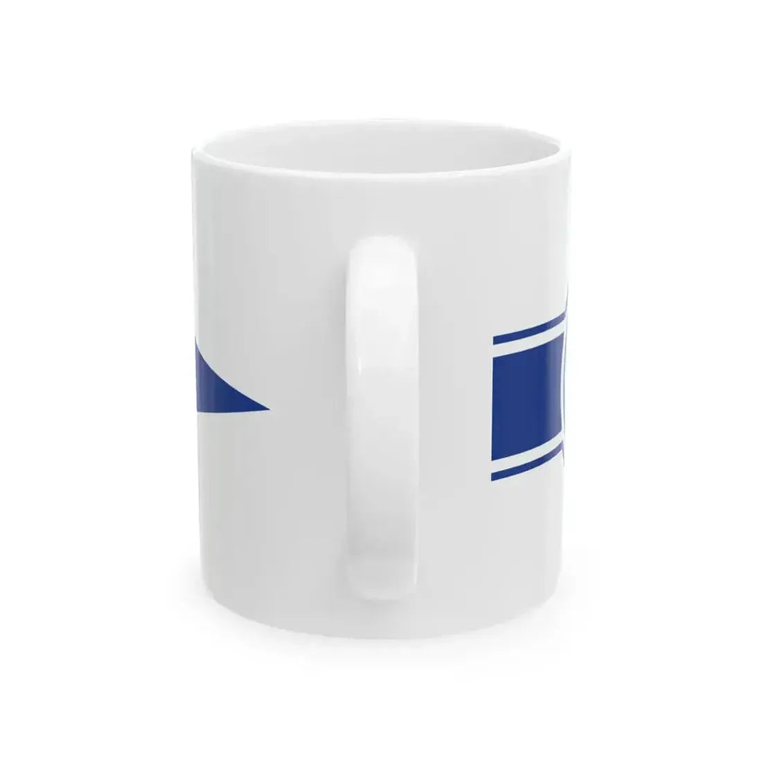 Burgee of Foldvar Yacht Club (Hungary) White Coffee Mug - Go Mug Yourself