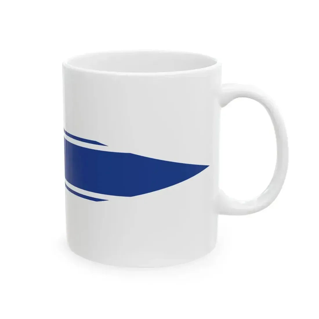 Burgee of Foldvar Yacht Club (Hungary) White Coffee Mug - Go Mug Yourself