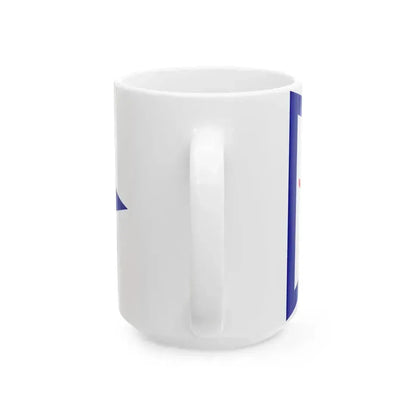 Burgee of Fort Worth Boat Club (United States) White Coffee Mug - Go Mug Yourself