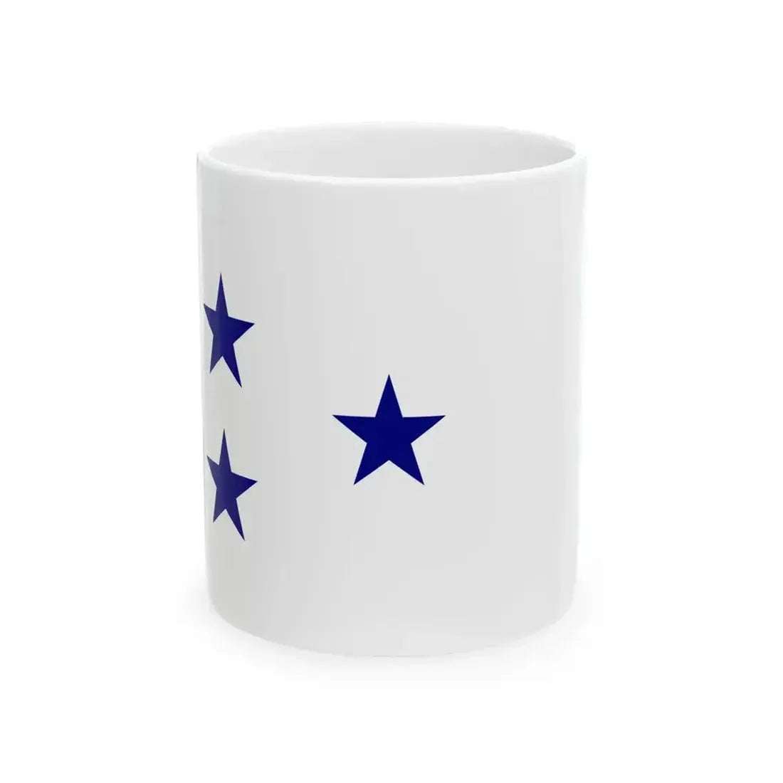 Burgee of Fredericia Sejlklub (Denmark) White Coffee Mug 11oz - Go Mug Yourself