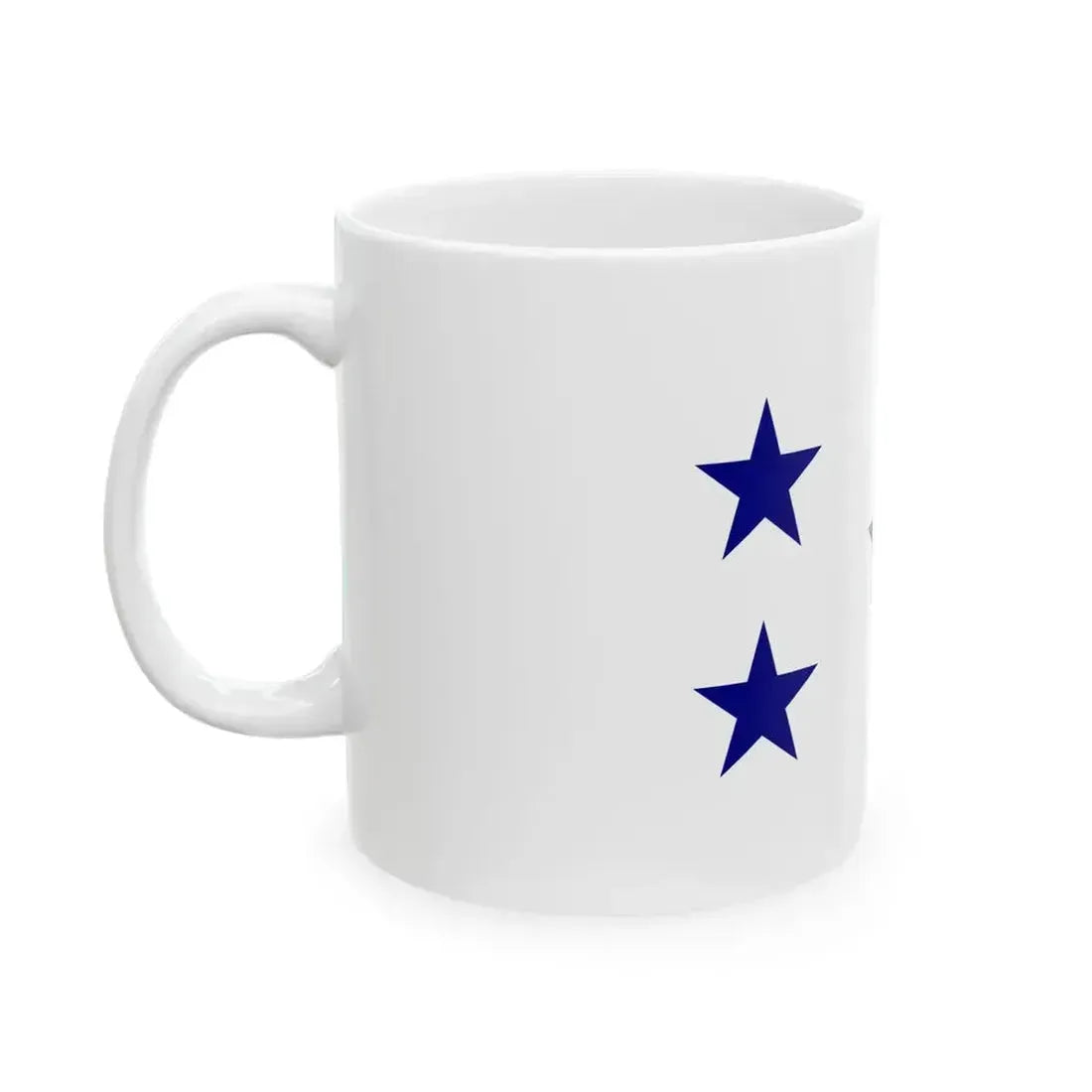 Burgee of Fredericia Sejlklub (Denmark) White Coffee Mug - Go Mug Yourself