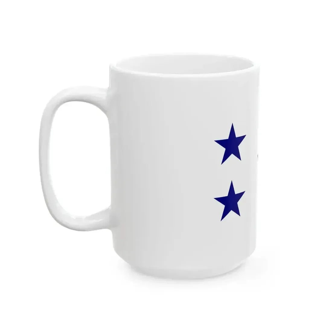 Burgee of Fredericia Sejlklub (Denmark) White Coffee Mug - Go Mug Yourself