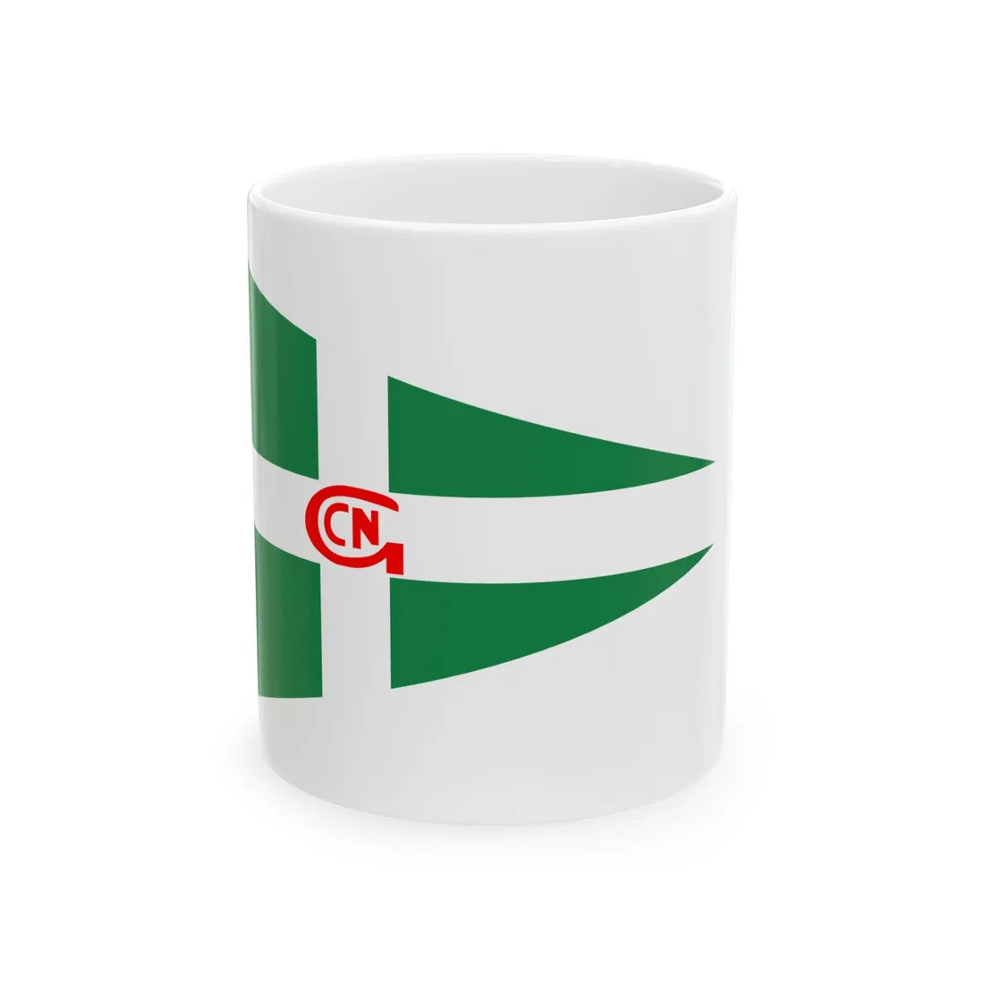 Burgee of GCN Faro (Portugal) White Coffee Mug 11oz - Go Mug Yourself