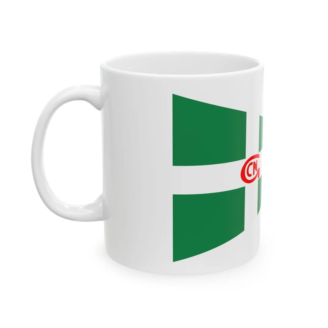Burgee of GCN Faro (Portugal) White Coffee Mug - Go Mug Yourself