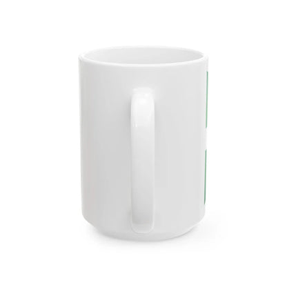 Burgee of GCN Faro (Portugal) White Coffee Mug - Go Mug Yourself
