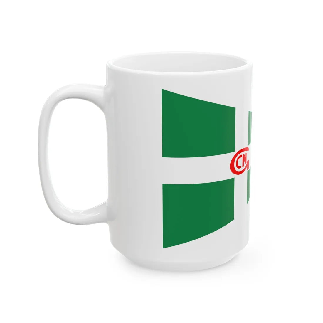 Burgee of GCN Faro (Portugal) White Coffee Mug - Go Mug Yourself