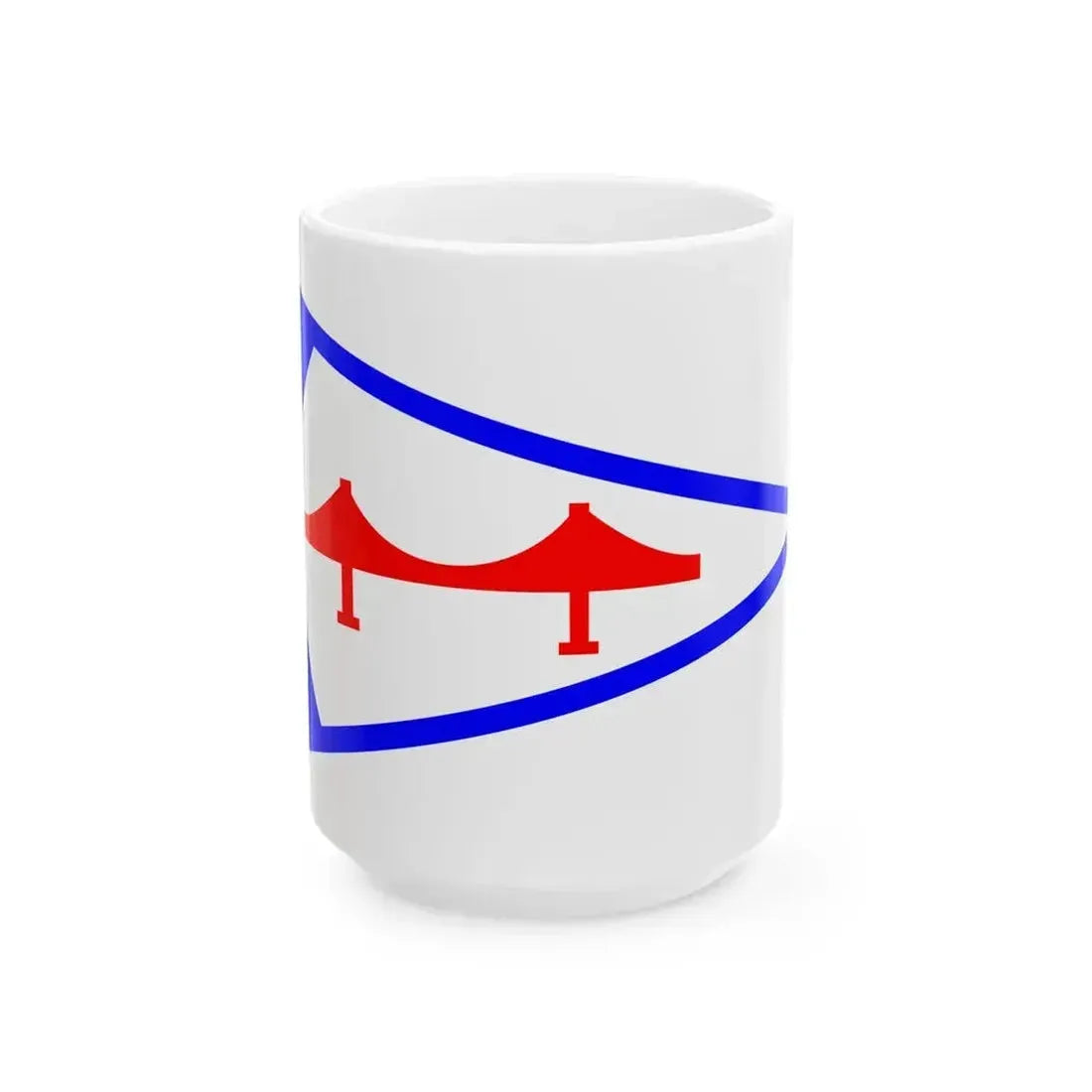 Burgee of goldengateyc (United States) White Coffee Mug 15oz - Go Mug Yourself