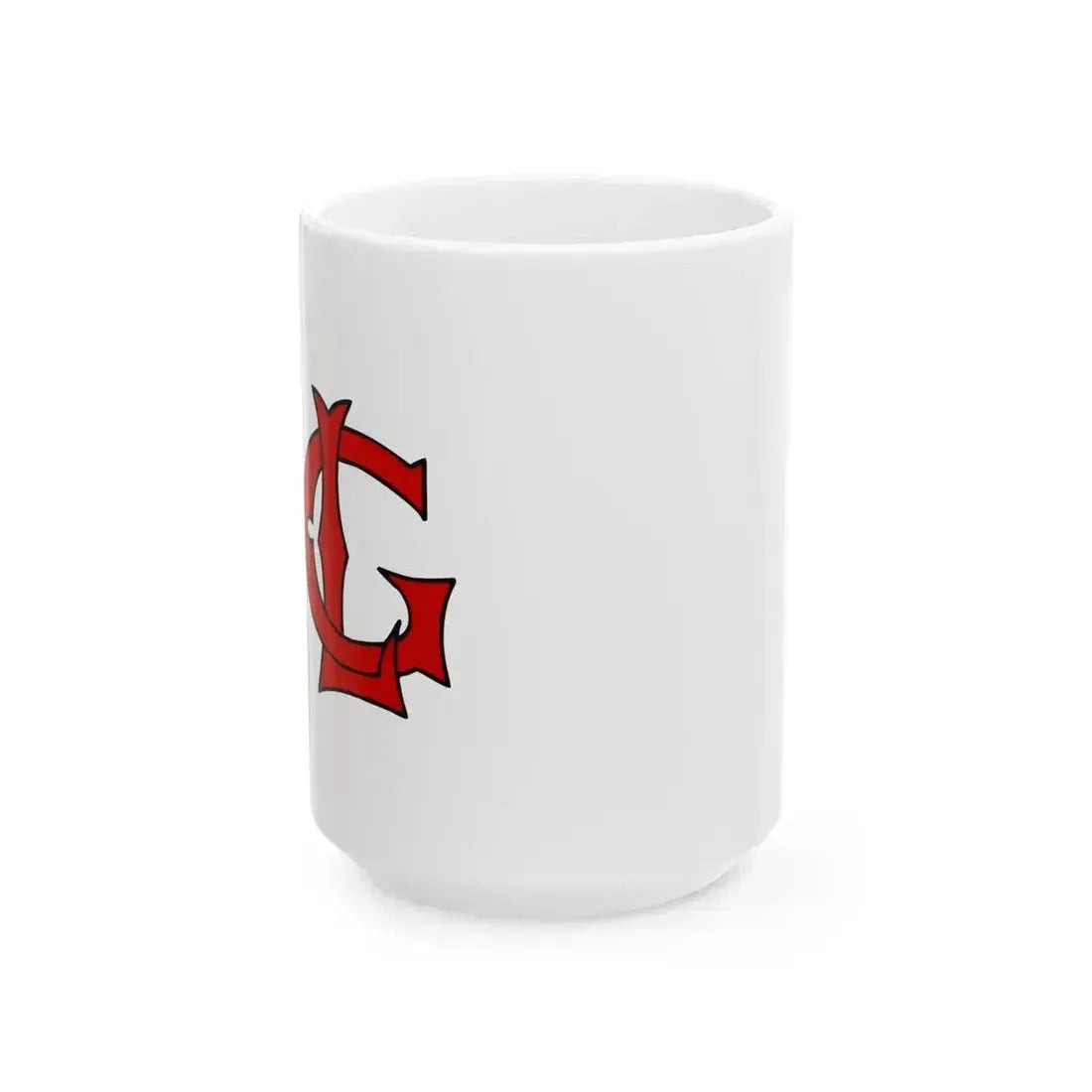 Burgee of Grand Lake YC (United States) White Coffee Mug 15oz - Go Mug Yourself