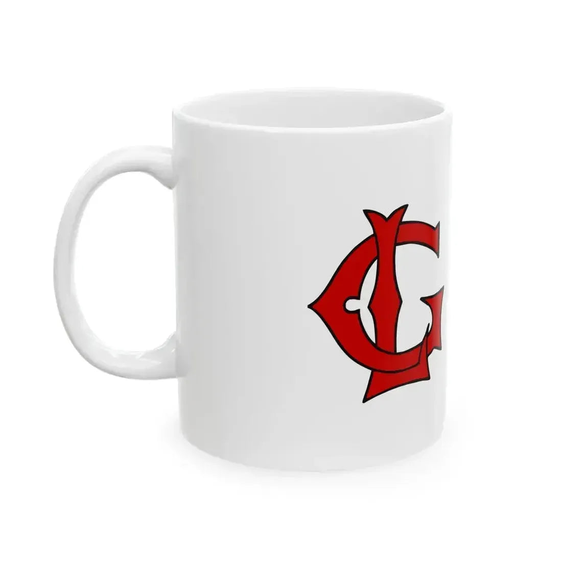 Burgee of Grand Lake YC (United States) White Coffee Mug - Go Mug Yourself