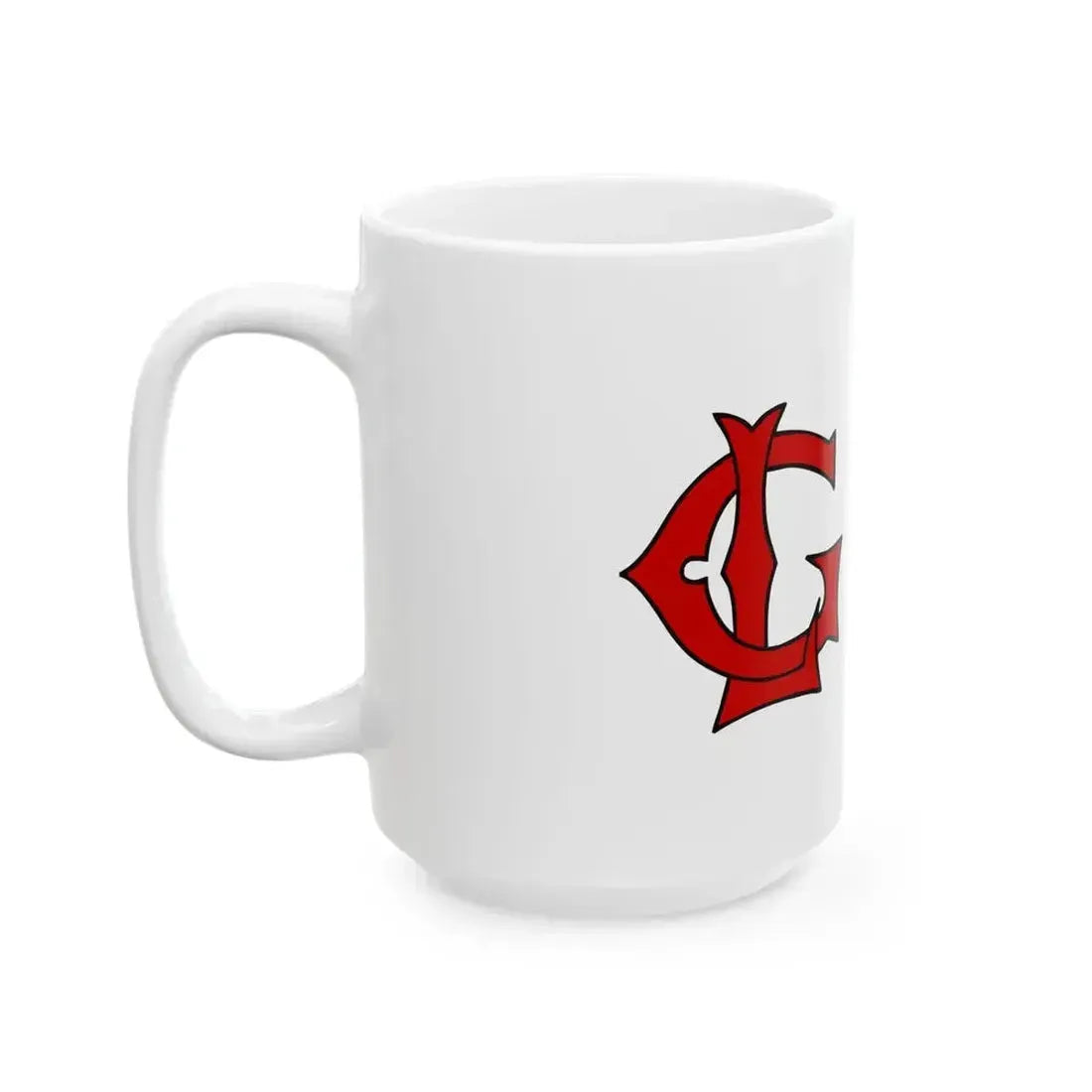 Burgee of Grand Lake YC (United States) White Coffee Mug - Go Mug Yourself