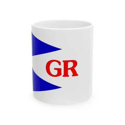Burgee of Grand Rapids YC (United States) White Coffee Mug 11oz - Go Mug Yourself