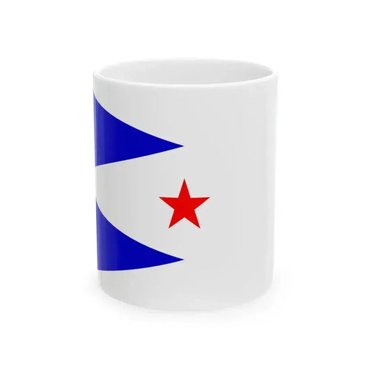 Burgee of Green Lake YC (United States) White Coffee Mug 11oz - Go Mug Yourself