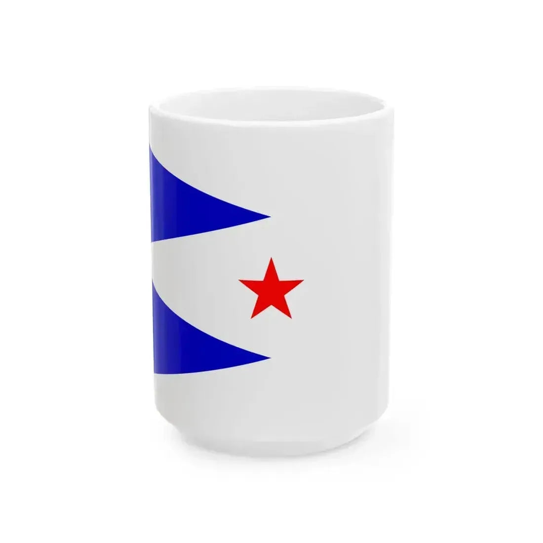 Burgee of Green Lake YC (United States) White Coffee Mug 15oz - Go Mug Yourself