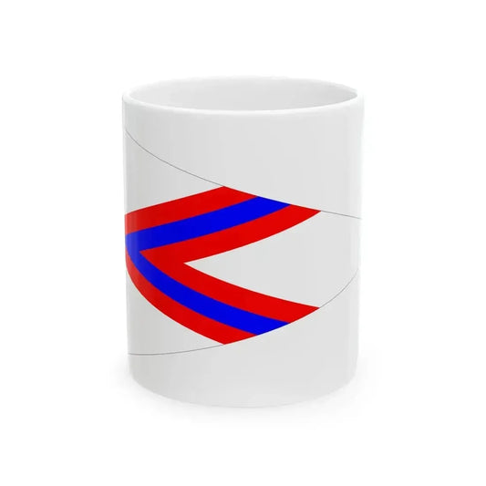 Burgee of groton long point yc (United States) White Coffee Mug 11oz - Go Mug Yourself