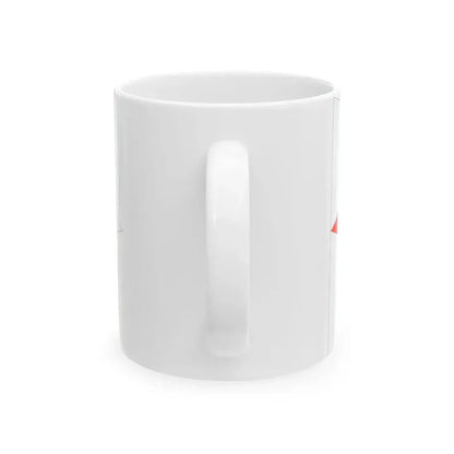 Burgee of groton long point yc (United States) White Coffee Mug - Go Mug Yourself