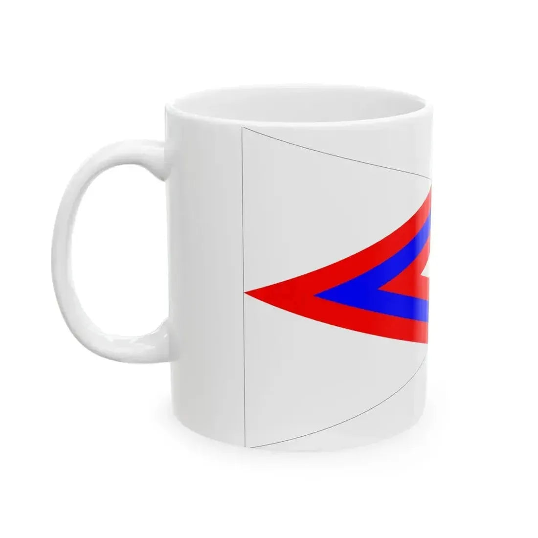 Burgee of groton long point yc (United States) White Coffee Mug - Go Mug Yourself