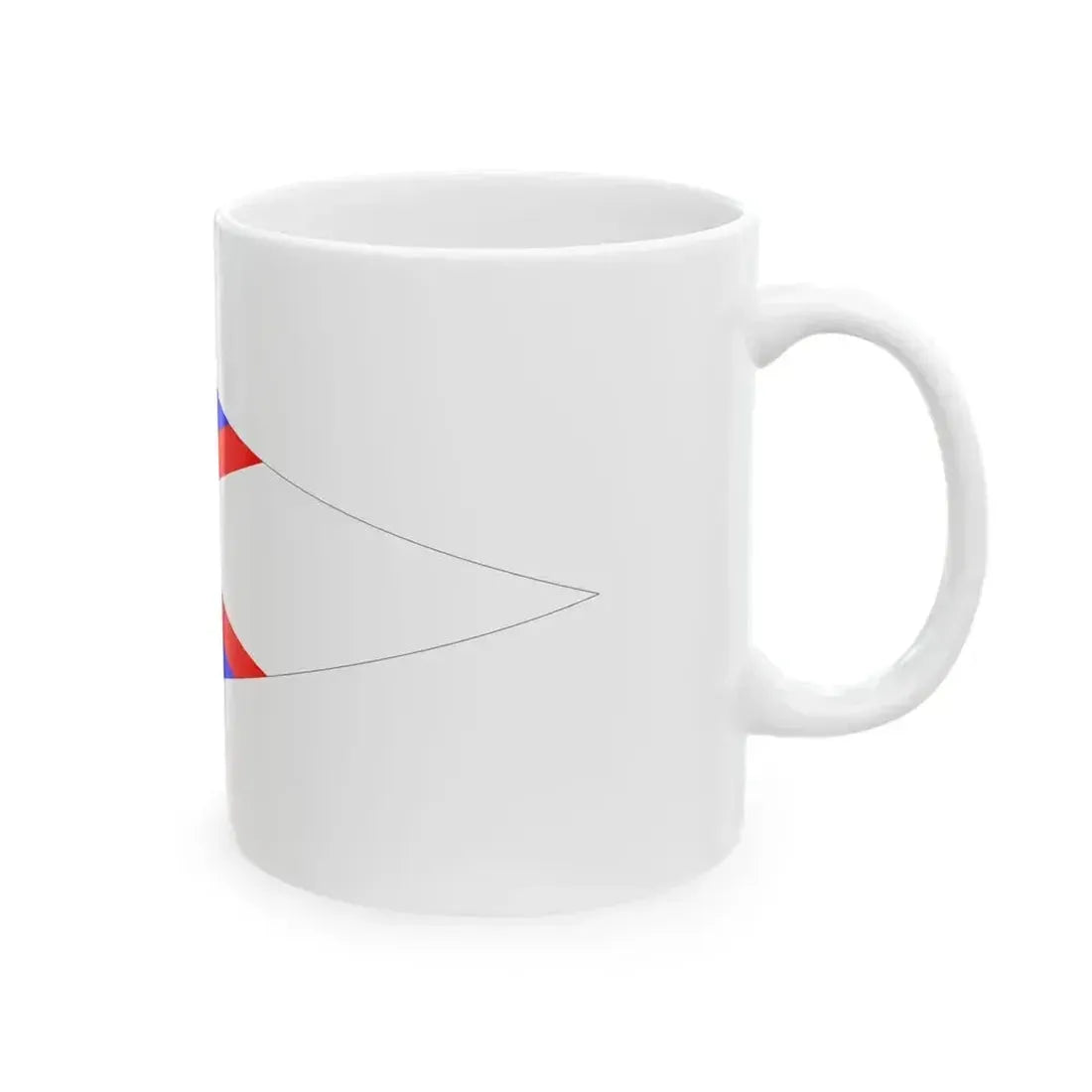 Burgee of groton long point yc (United States) White Coffee Mug - Go Mug Yourself