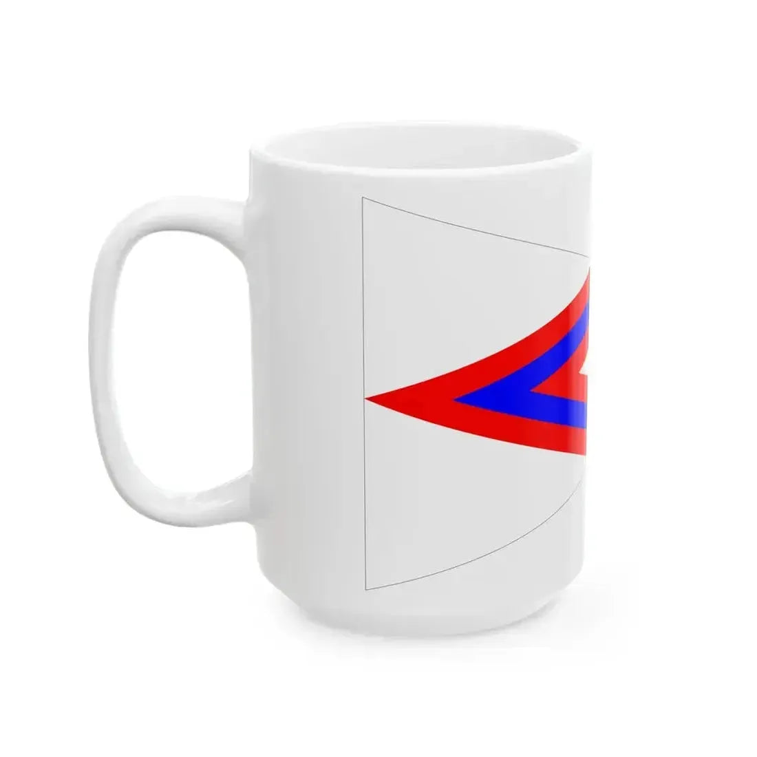 Burgee of groton long point yc (United States) White Coffee Mug - Go Mug Yourself