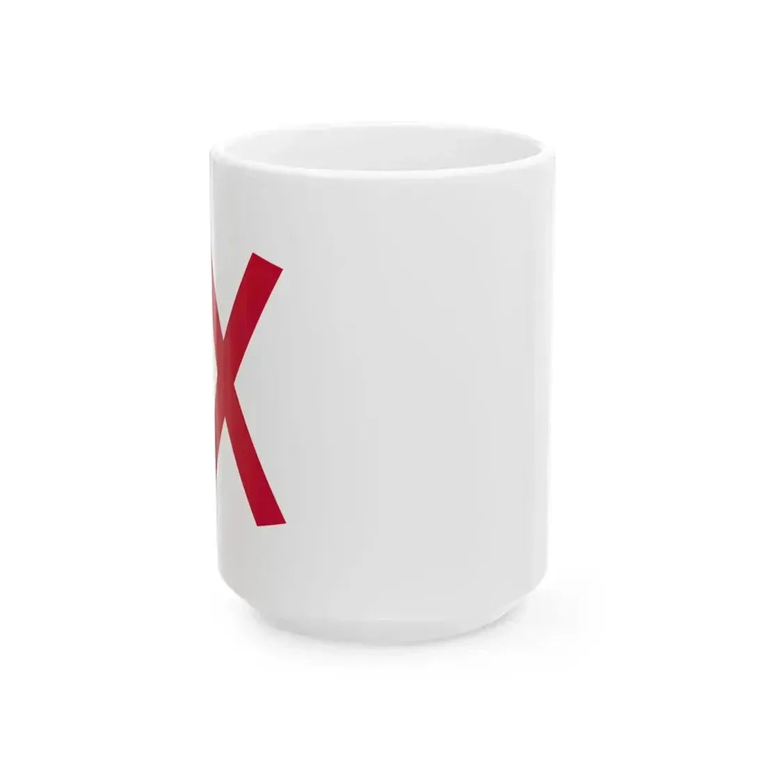 Burgee of Hellerup Sejlklub (Denmark) White Coffee Mug 15oz - Go Mug Yourself