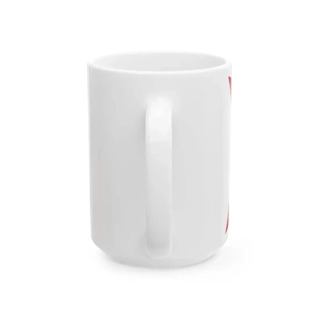 Burgee of Hellerup Sejlklub (Denmark) White Coffee Mug - Go Mug Yourself