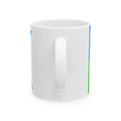 Burgee of Helsingfors Segelklubb motorboats (Finland) White Coffee Mug - Go Mug Yourself