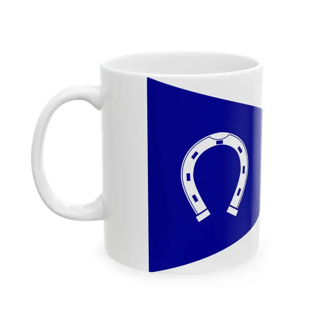 Burgee of Horseshoe Harbor YC (United States) White Coffee Mug - Go Mug Yourself