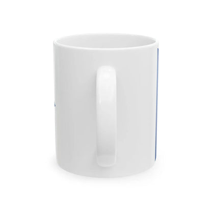 Burgee of Horten Seilforening (Norway) White Coffee Mug - Go Mug Yourself