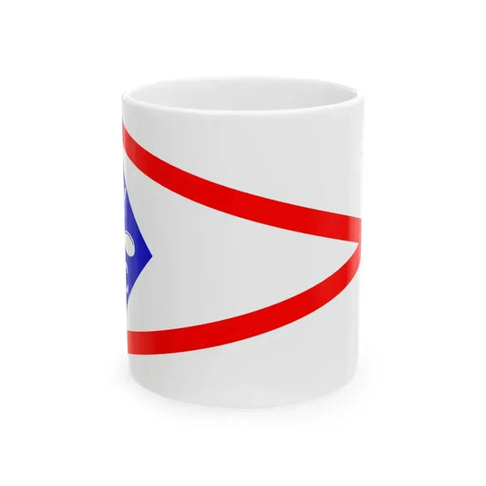 Burgee of Houston YC (United States) White Coffee Mug 11oz - Go Mug Yourself