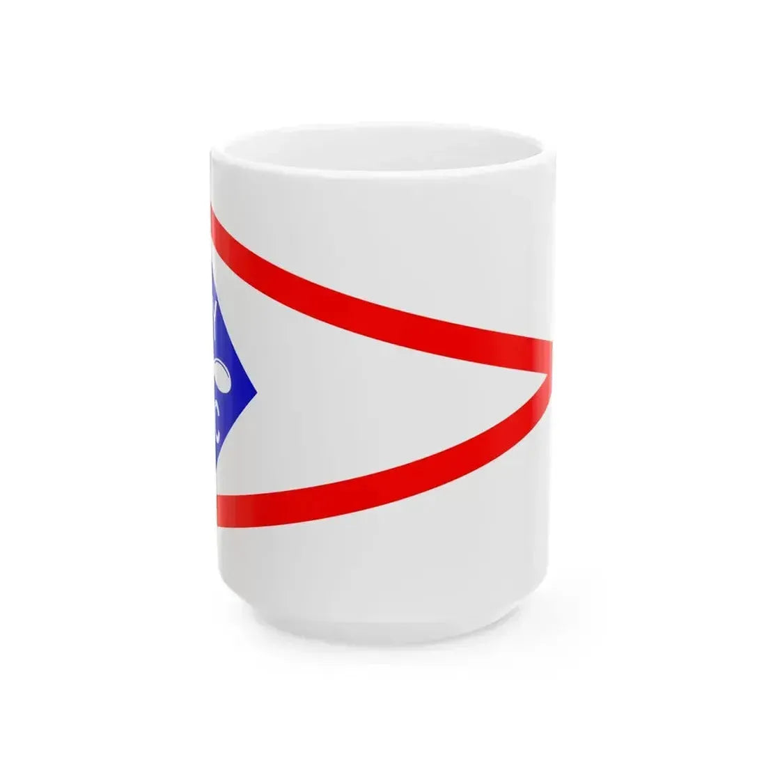 Burgee of Houston YC (United States) White Coffee Mug 15oz - Go Mug Yourself