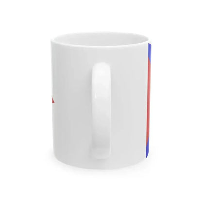 Burgee of hullyc (United States) White Coffee Mug - Go Mug Yourself