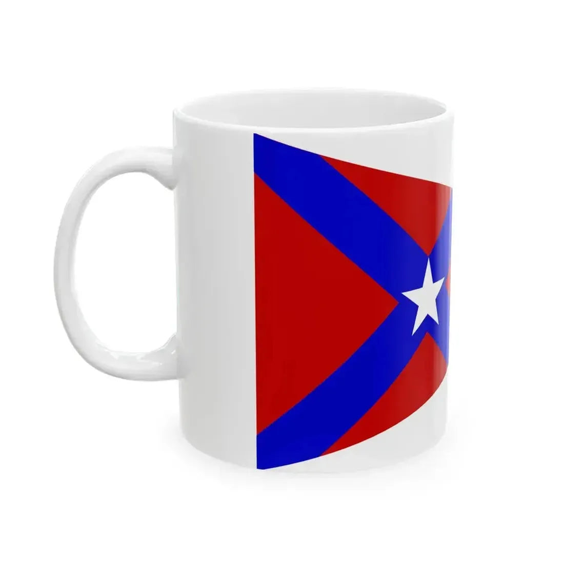 Burgee of hullyc (United States) White Coffee Mug - Go Mug Yourself
