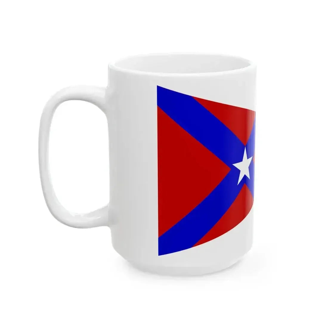 Burgee of hullyc (United States) White Coffee Mug - Go Mug Yourself