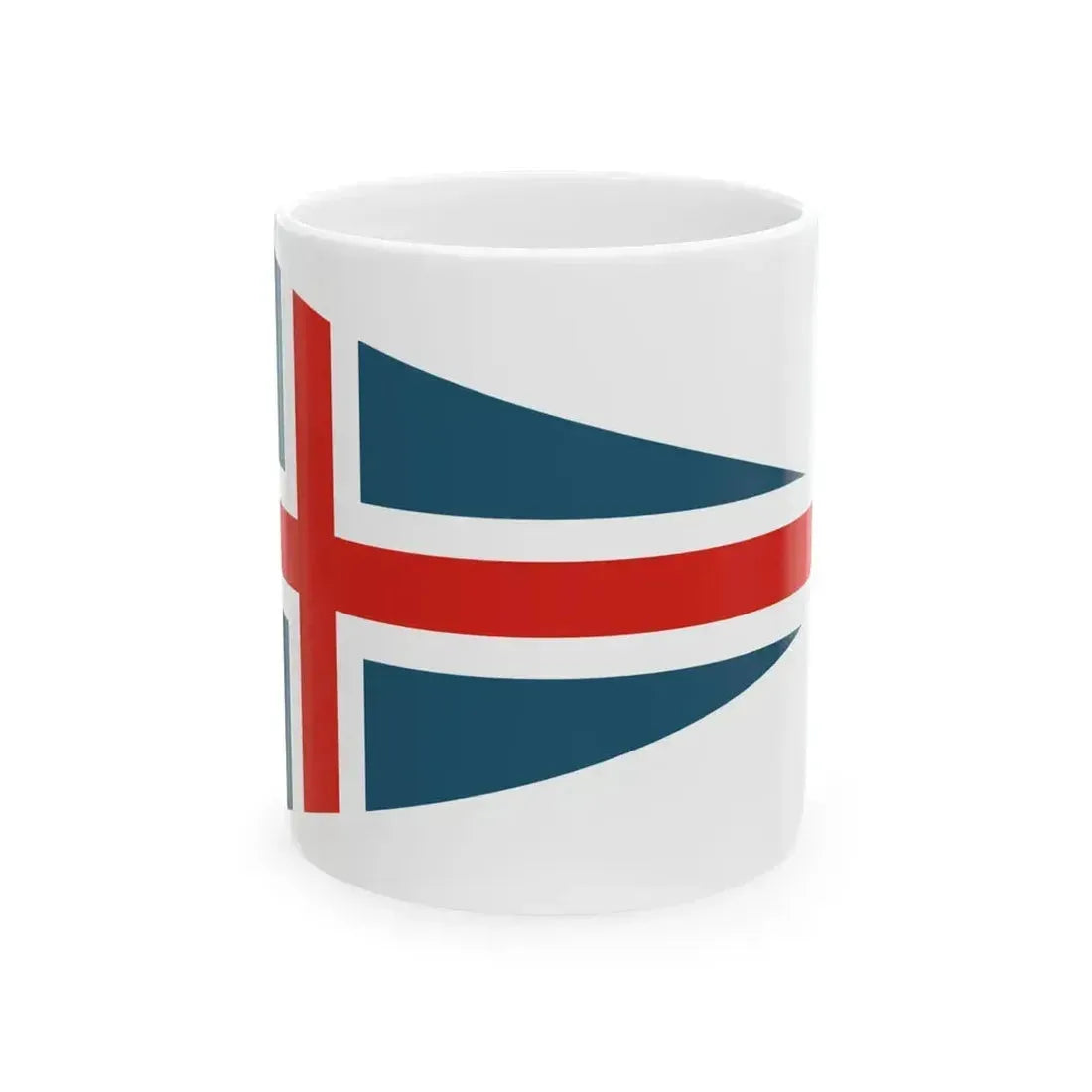 Burgee of Hungaria Yacht Club (Hungary) White Coffee Mug 11oz - Go Mug Yourself