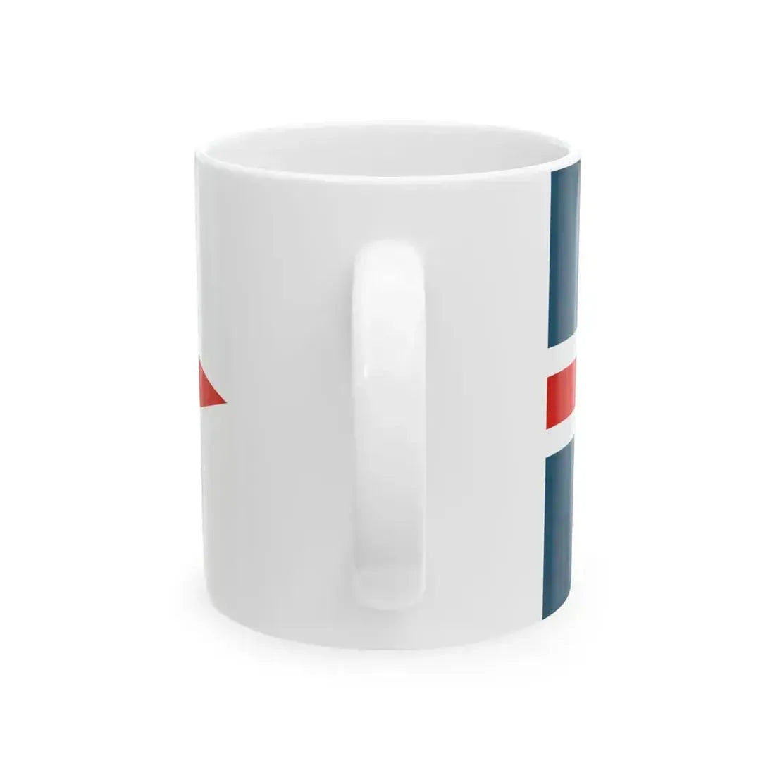 Burgee of Hungaria Yacht Club (Hungary) White Coffee Mug - Go Mug Yourself