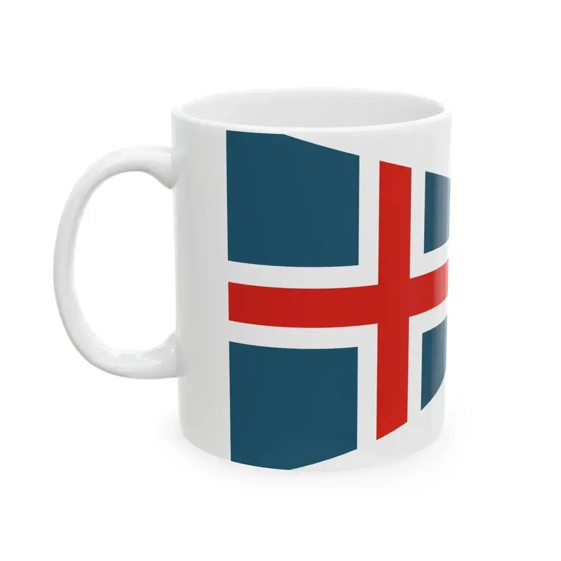 Burgee of Hungaria Yacht Club (Hungary) White Coffee Mug - Go Mug Yourself