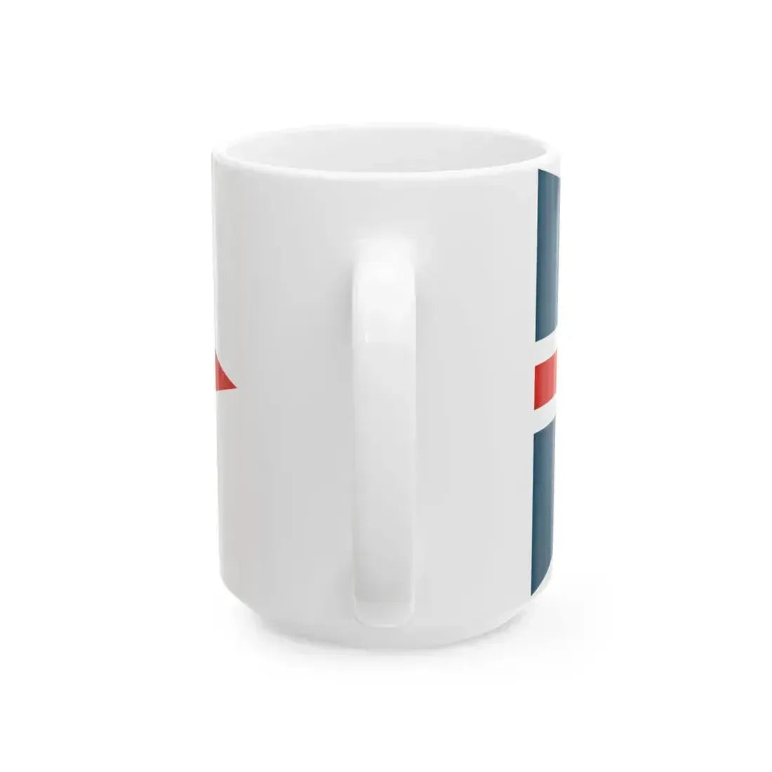 Burgee of Hungaria Yacht Club (Hungary) White Coffee Mug - Go Mug Yourself