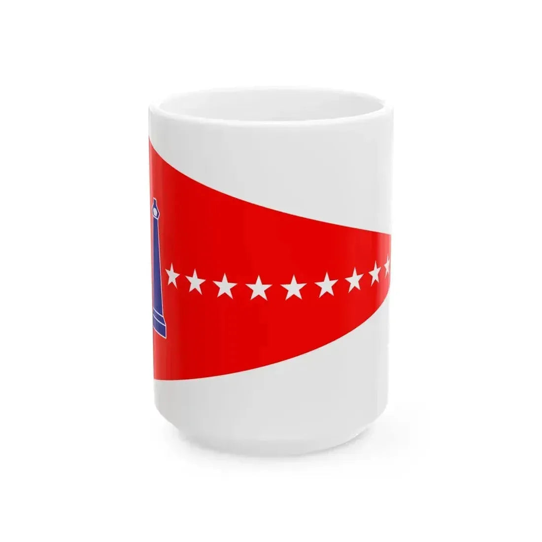 Burgee of Ida Lewis YC (United States) White Coffee Mug 15oz - Go Mug Yourself