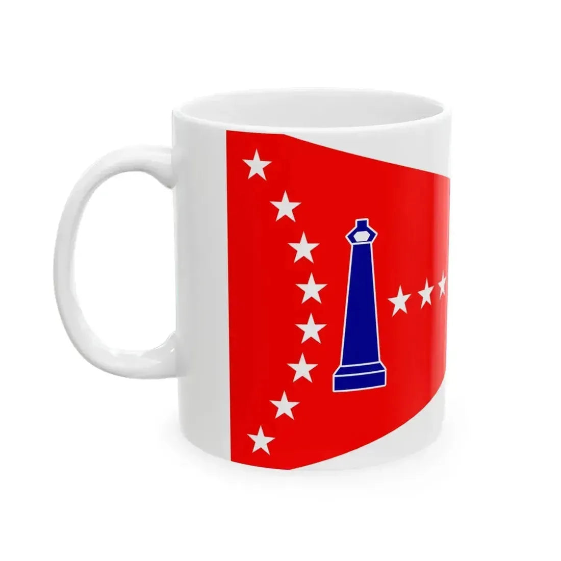 Burgee of Ida Lewis YC (United States) White Coffee Mug - Go Mug Yourself