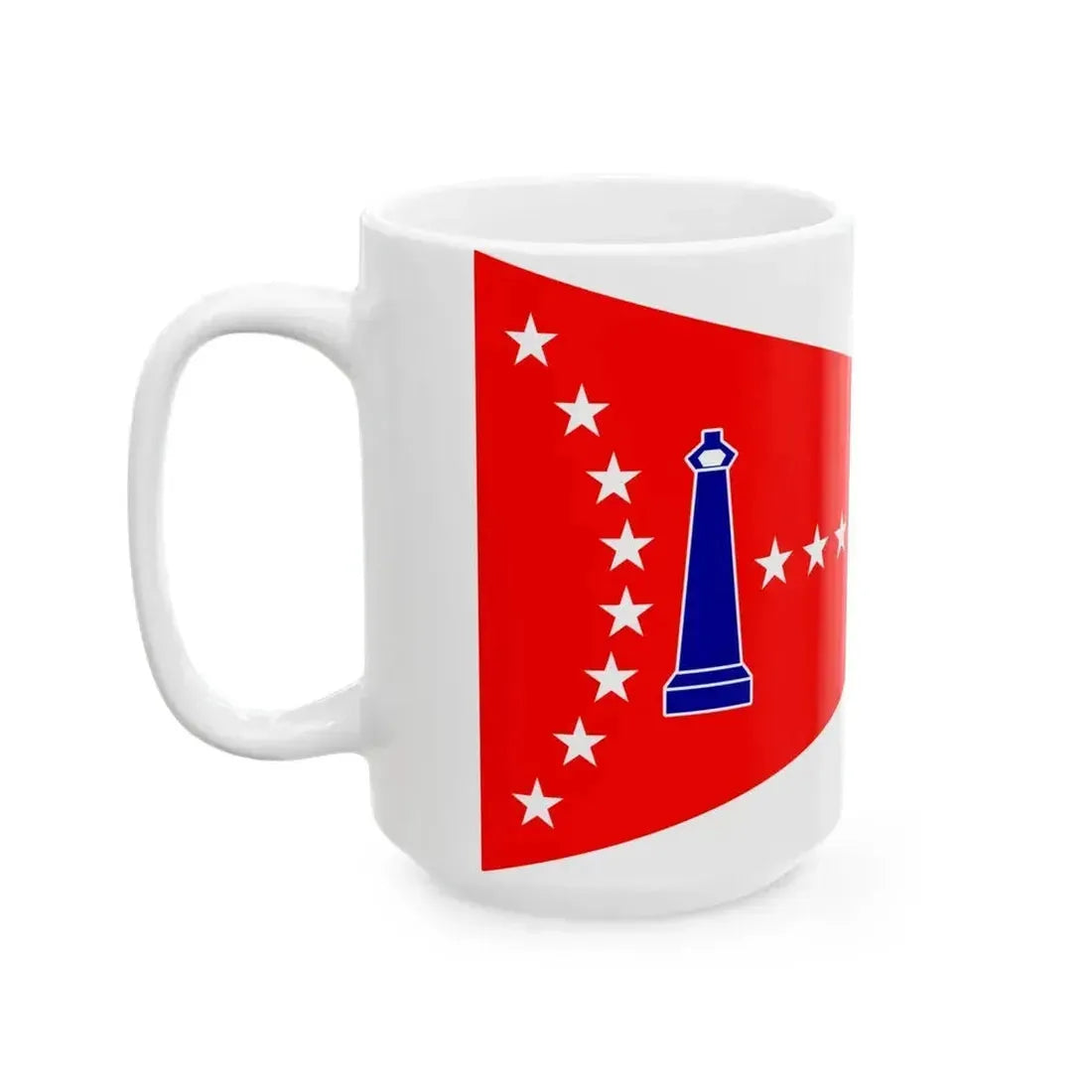 Burgee of Ida Lewis YC (United States) White Coffee Mug - Go Mug Yourself