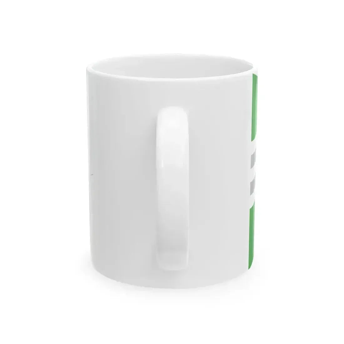 Burgee of Inland Waterways Association of Ireland (Ireland) White Coffee Mug - Go Mug Yourself