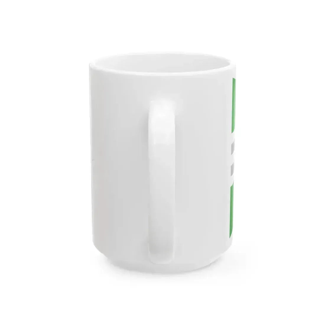 Burgee of Inland Waterways Association of Ireland (Ireland) White Coffee Mug - Go Mug Yourself