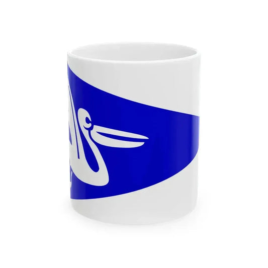 Burgee of Inverness YC (United States) White Coffee Mug 11oz - Go Mug Yourself