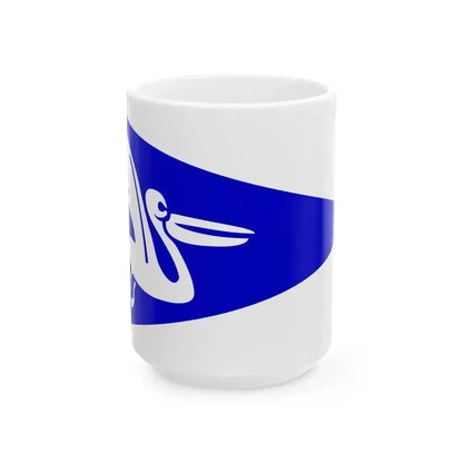 Burgee of Inverness YC (United States) White Coffee Mug 15oz - Go Mug Yourself