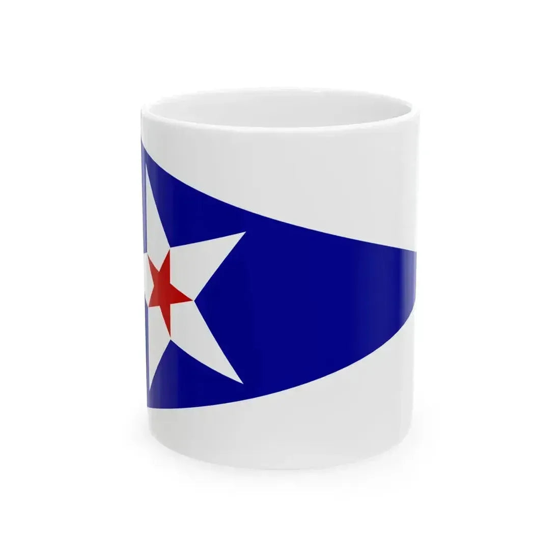 Burgee of Island Bay YC (United States) White Coffee Mug 11oz - Go Mug Yourself