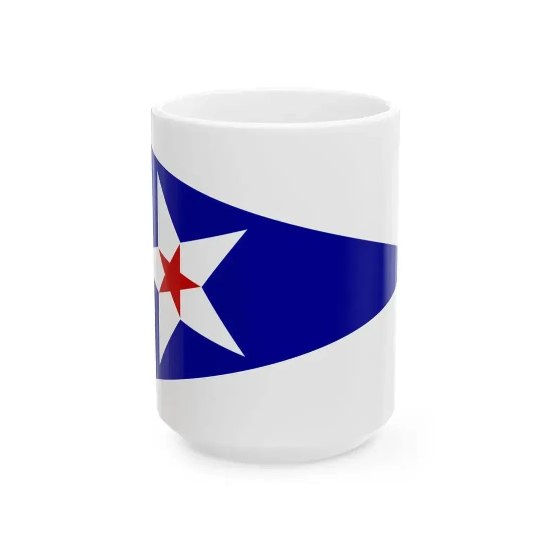 Burgee of Island Bay YC (United States) White Coffee Mug 15oz - Go Mug Yourself
