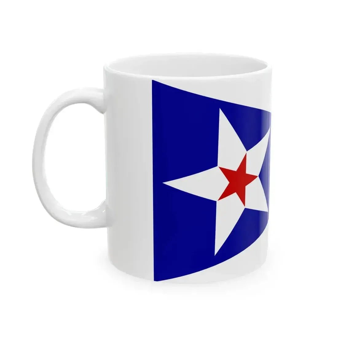 Burgee of Island Bay YC (United States) White Coffee Mug - Go Mug Yourself