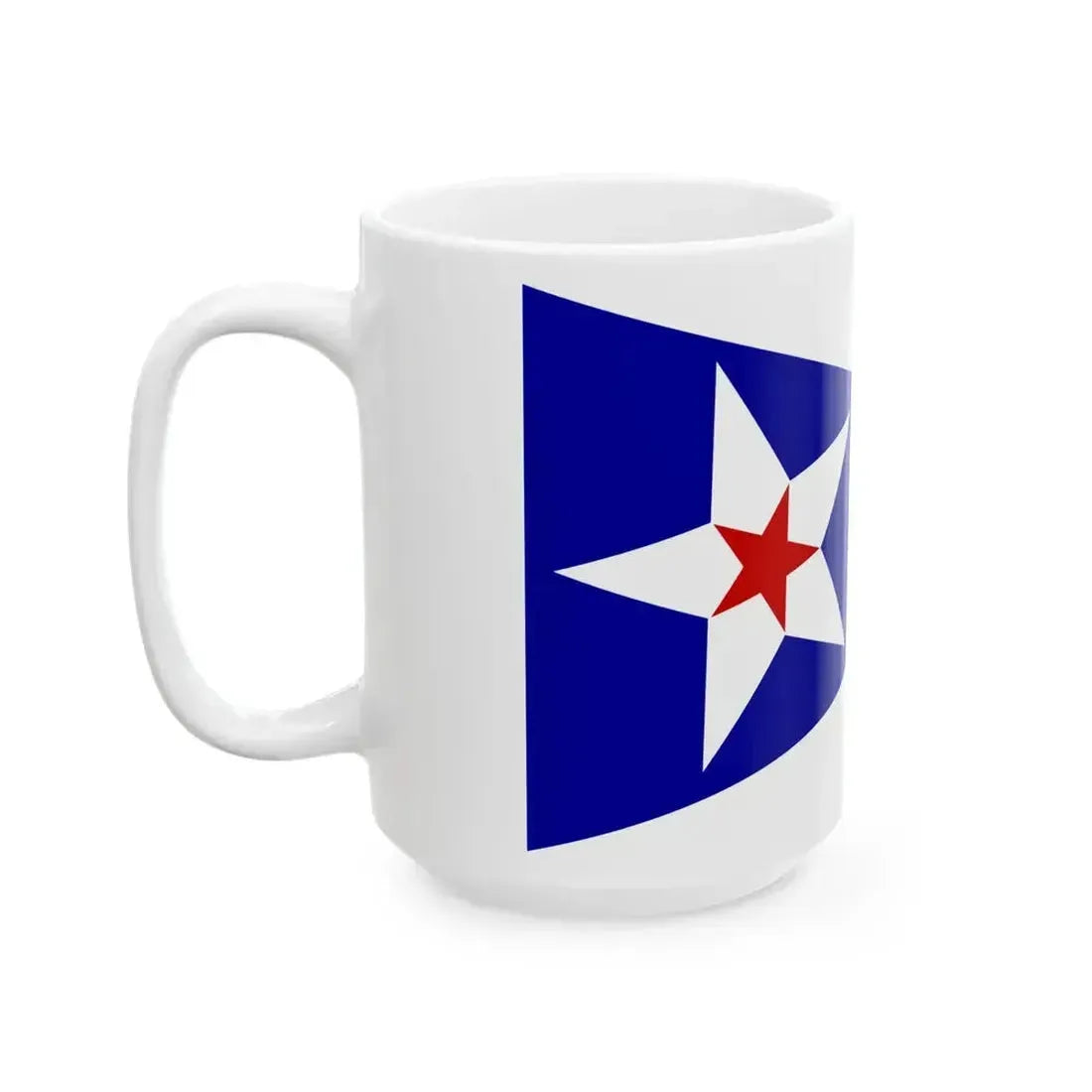 Burgee of Island Bay YC (United States) White Coffee Mug - Go Mug Yourself