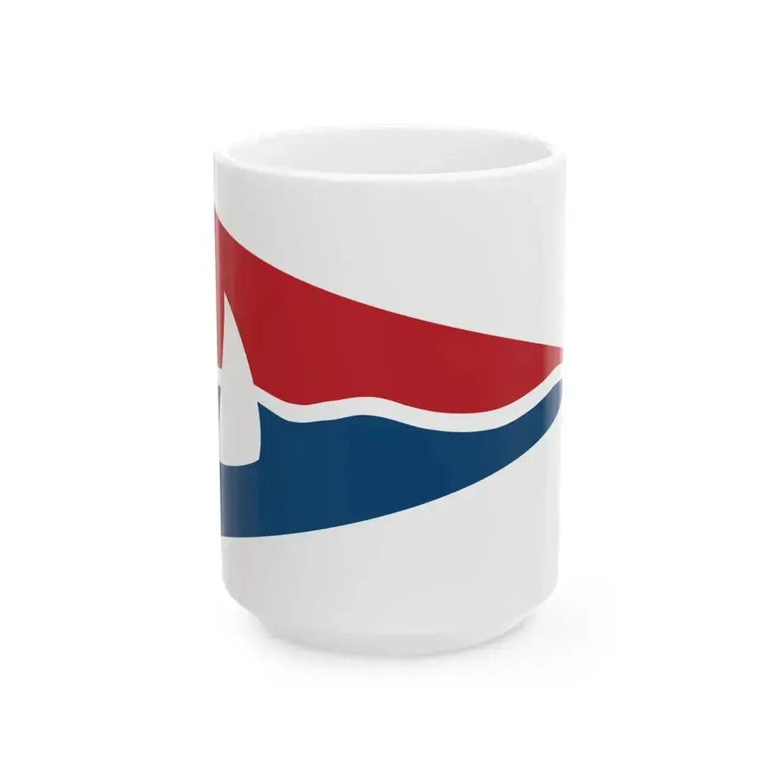 Burgee of JK Opatija (Croatia) White Coffee Mug 15oz - Go Mug Yourself