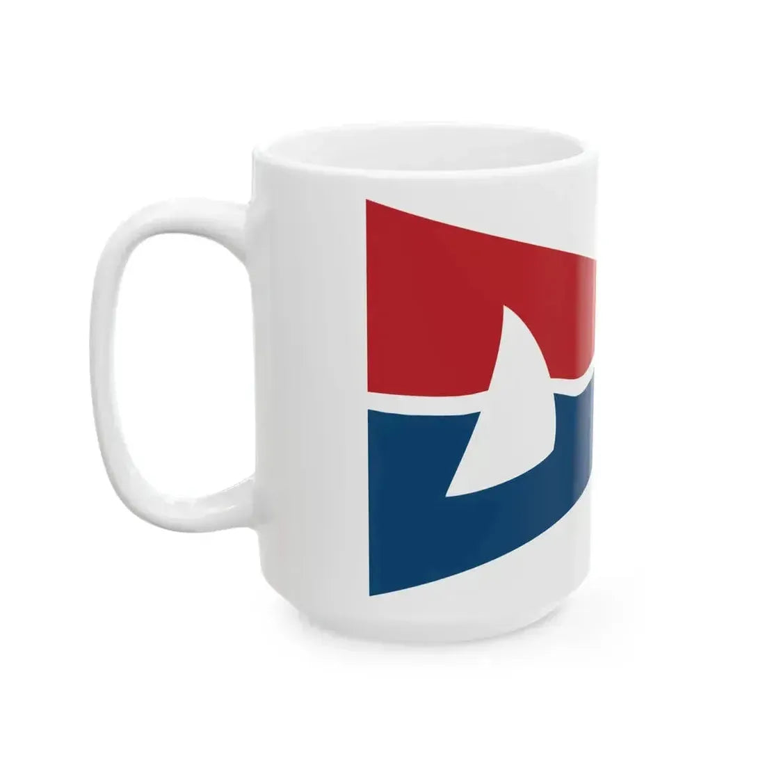 Burgee of JK Opatija (Croatia) White Coffee Mug - Go Mug Yourself