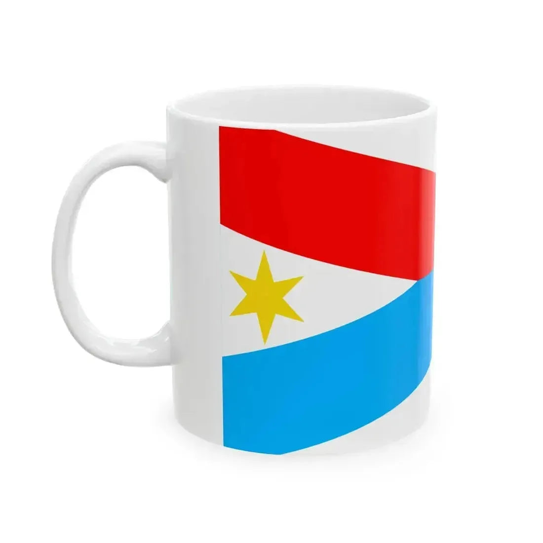 Burgee of JK Pesja (Croatia) White Coffee Mug - Go Mug Yourself